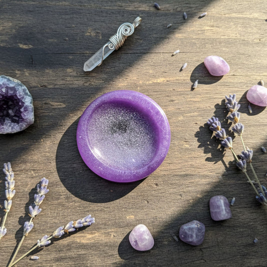 Galet de Sérénité - L'Instant Scintillant Améthyste